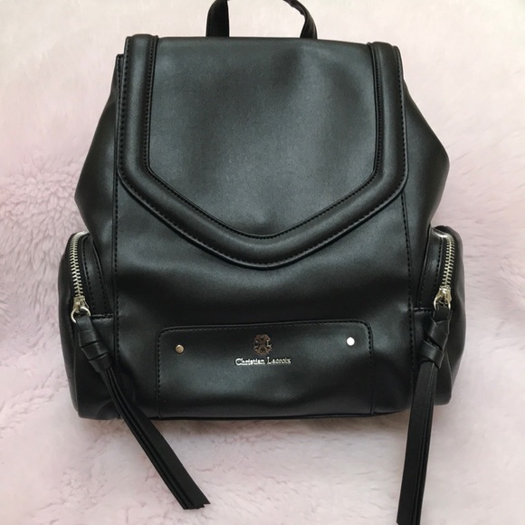 Christian Lacroix Bags Christian Lacroix Black Backpack Poshmark